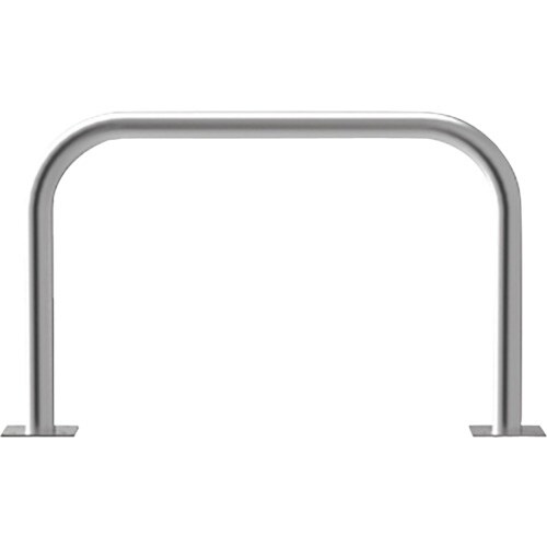 カネソウ 車止め アーチ型 ステンレス製 後付タイ