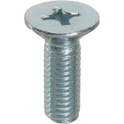 YAHATA 十字穴付皿小ねじ全ねじ ユニクロ M