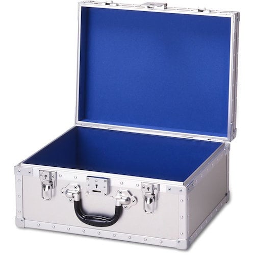 DAITO アルミ合金製現送用トランク 封印錠付