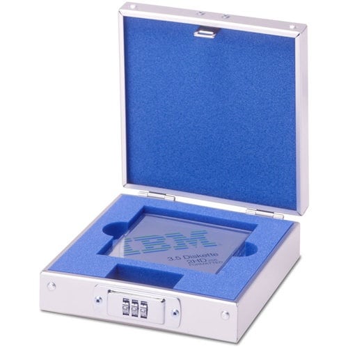 DAITO アルミケース 3.5インチFD用トラン