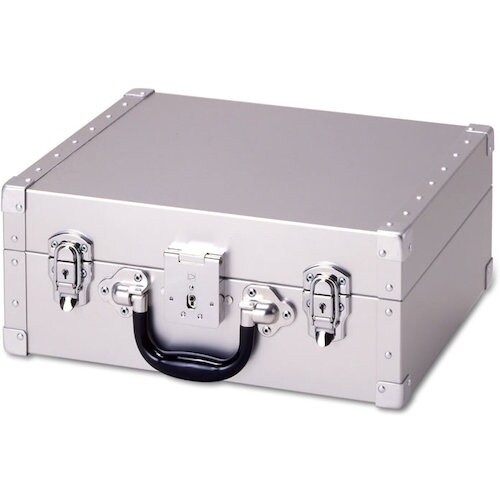 DAITO アルミ合金製現送用トランク 封印錠付