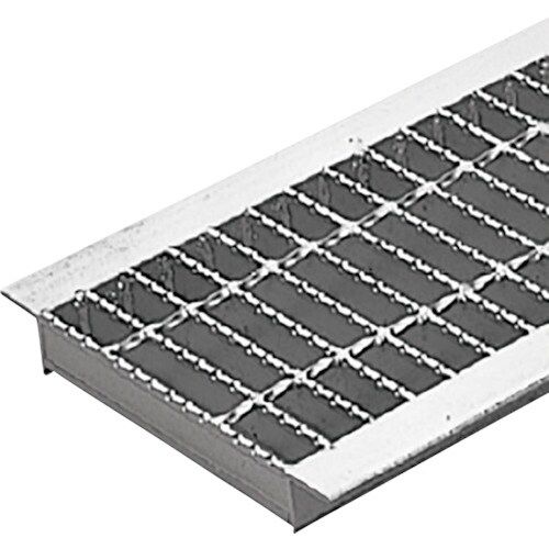 カネソウ スチール製グレーチング 滑り止め模様付