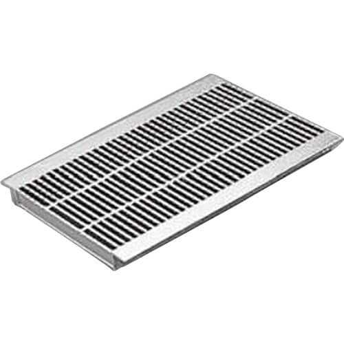 カネソウ スチール製グレーチング 細目滑り止め模様