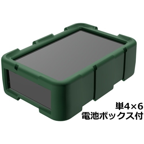 タカチ 耐衝撃シリコンカバー付プラスチックケース