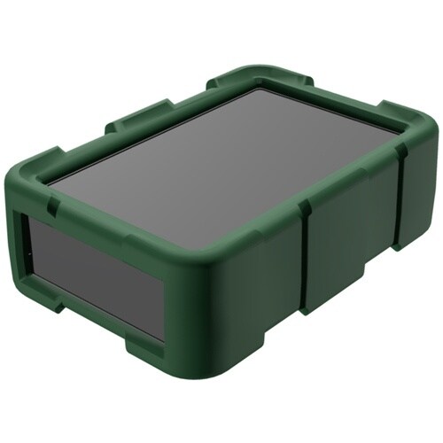 タカチ 耐衝撃シリコンカバー付プラスチックケース