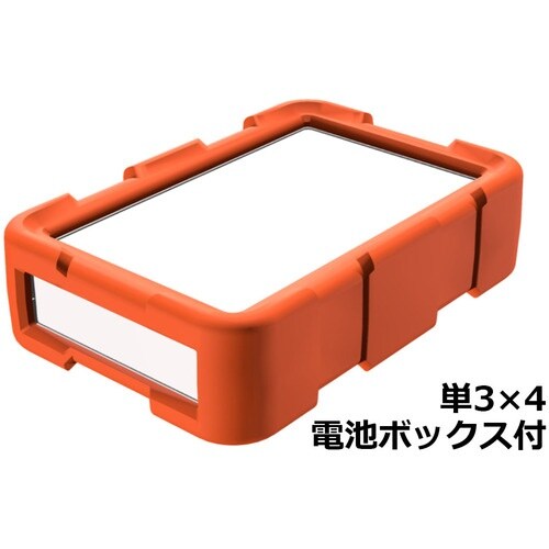 タカチ 耐衝撃シリコンカバー付プラスチックケース