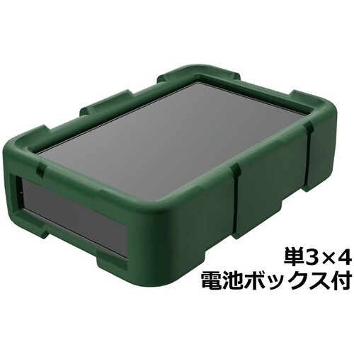 タカチ 耐衝撃シリコンカバー付プラスチックケース