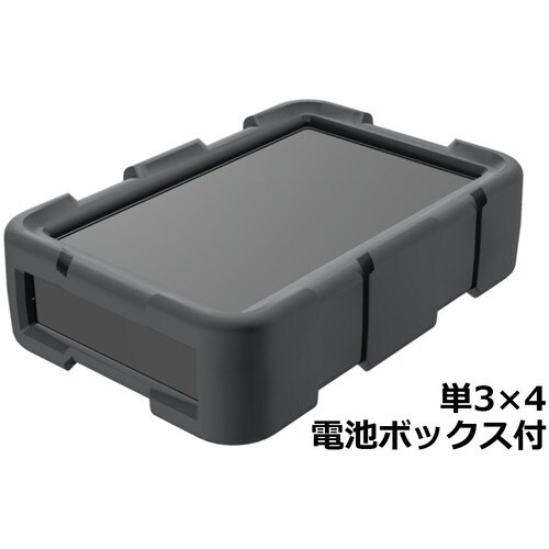 タカチ 耐衝撃シリコンカバー付プラスチックケース