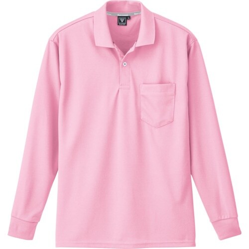 XEBEC 長袖ポロシャツ6035−75−4L ピ