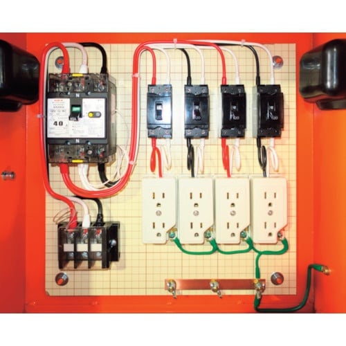 セフティー 仮設電灯分電盤 SL40−40 主幹4