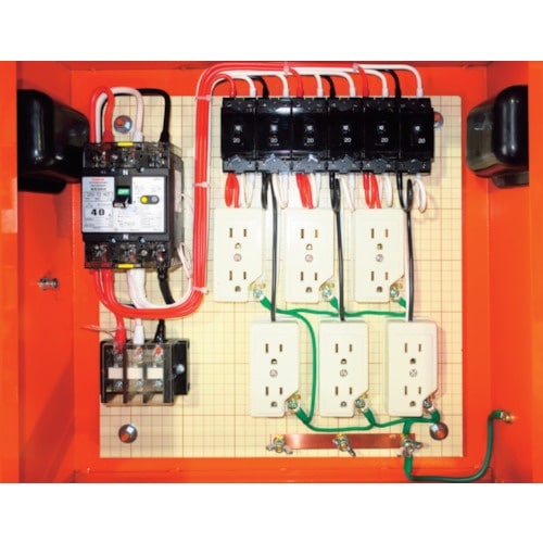 セフティー 仮設電灯分電盤 SL40−60 主幹4