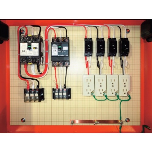 セフティー 仮設電灯分電盤 ML50−40N1 主