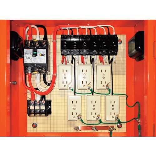 セフティー 仮設電灯分電盤 SL60−60 主幹6