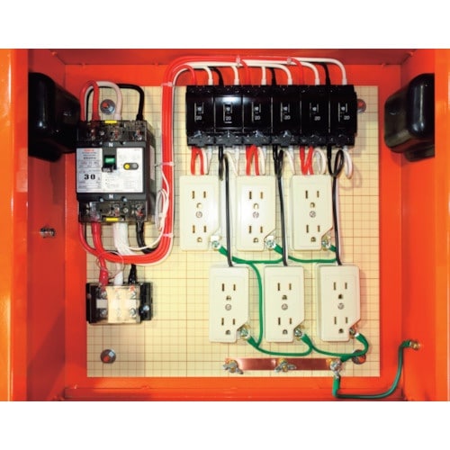 セフティー 仮設電灯分電盤 SL30−60 主幹3