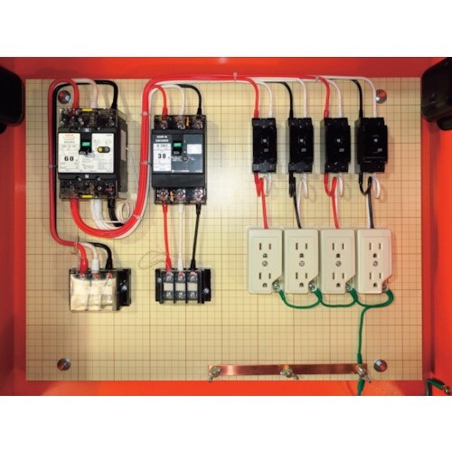 セフティー 仮設電灯分電盤 ML60−40N1 主