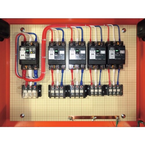 セフティー 仮設動力分電盤 MP60−N4 主幹6