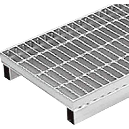 カネソウ スチール製グレーチング 滑り止め模様付