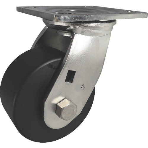 ヨドノ 重荷重用ステンレス製自在車導電MCナイロン