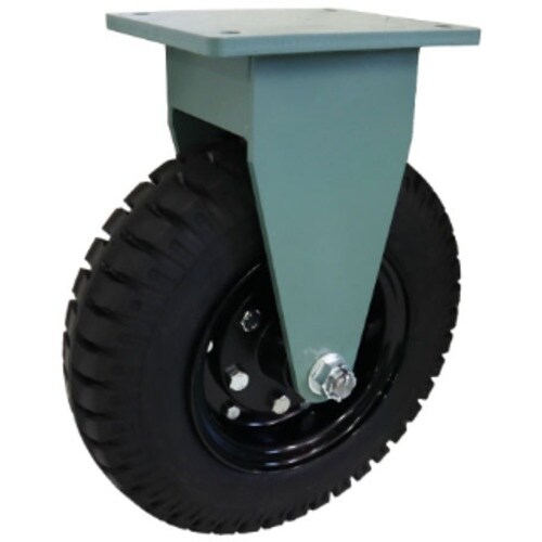 ヨドノ 空気入りタイヤ 固定車付 車輪径408mm