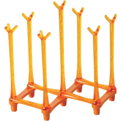 蝶プラ メリーコップホルダー アンバーオレンジ