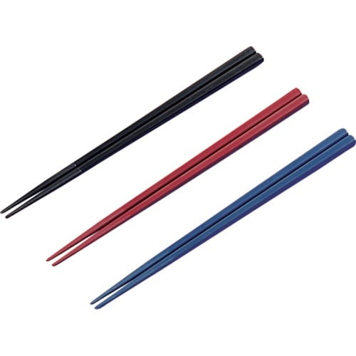 蝶プラ 金剛箸 20.5cm(バラ)レッド