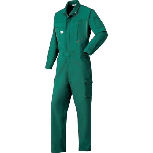 AUTO−BI 長袖つなぎ服2850−010グリー