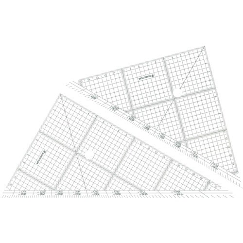 ステッドラー 723480)レイアウト用方眼三角定