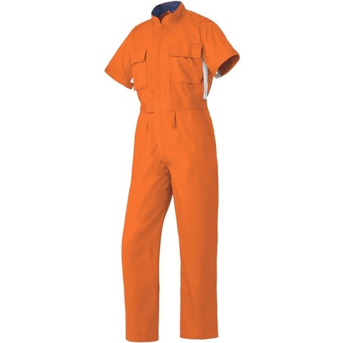 スリードラゴン 半袖つなぎ服50001−003オレ