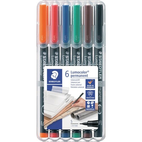 ステッドラー 581451)ルモカラーペン 油性