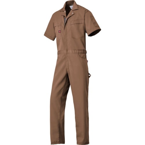 AUTO−BI 半袖つなぎ服6401−017ブラウ