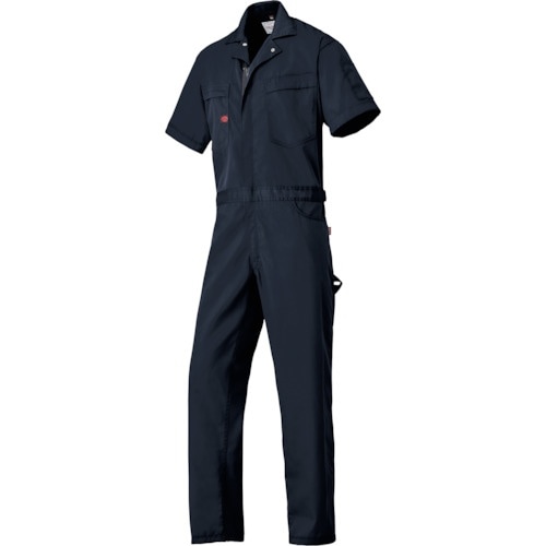 AUTO−BI 半袖つなぎ服6401−001ネイビ