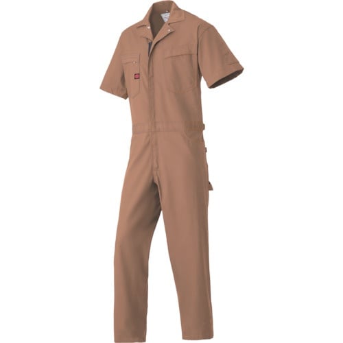 AUTO−BI 半袖つなぎ服6451−017ブラウ