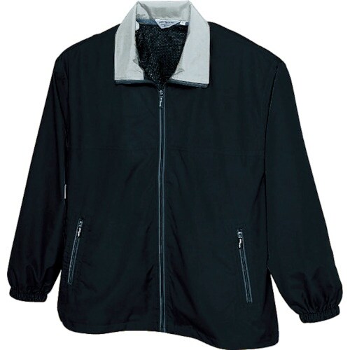 アイトス 裏メッシュジャケット(男女兼用)ブラック