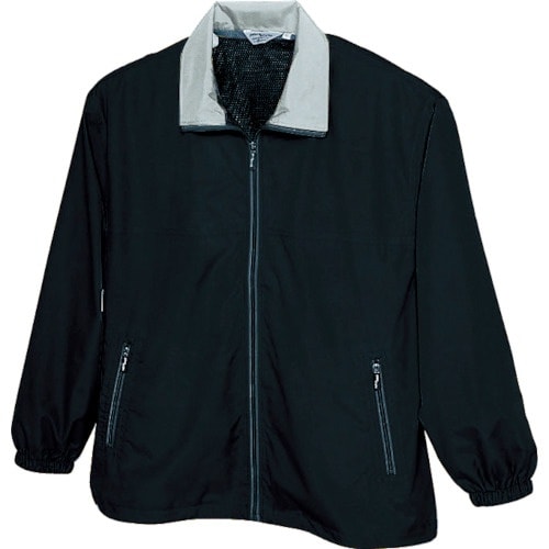 アイトス 裏メッシュジャケット(男女兼用)ブラック