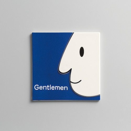 光 サインプレート Gentlemen