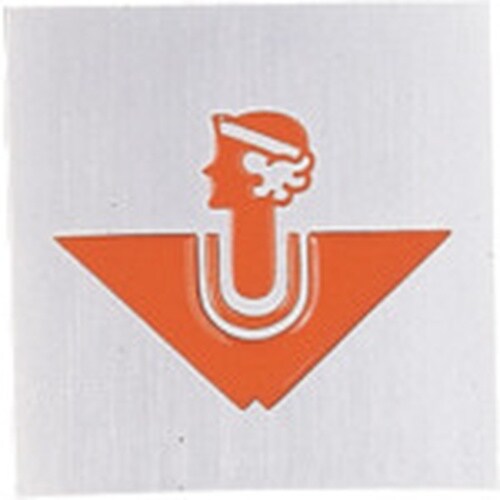 光 サインプレート 女 オレンジ