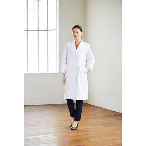FOLK 女子医療衣長袖 ホワイト BL