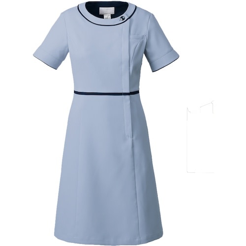 FOLK ワンピース エリンジウム×ダークネイビー