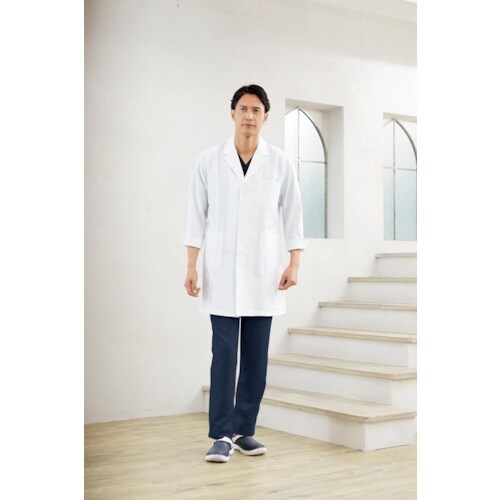 FOLK 男性ハーフコート ホワイト S