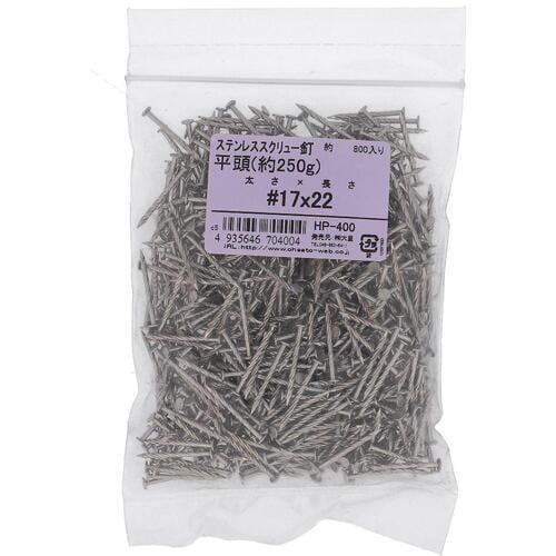 OHSATO ステン スクリュー ヒラ #17X2