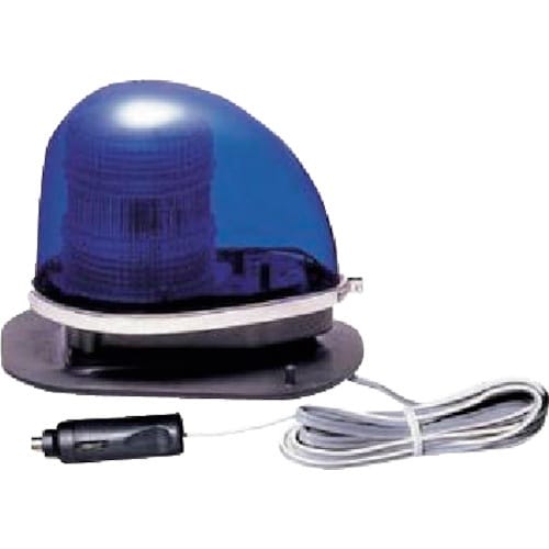 KOITO 青色丸型警光灯 2N型 ゴムマグネット