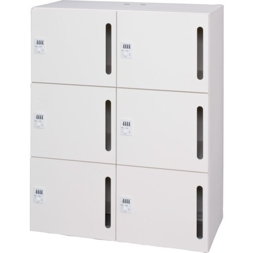 DAISHIN パーソナルロッカー6人用 ホワイト