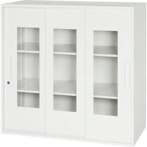 DAISHIN 壁面収納庫窓付き3枚窓付き引戸タイ