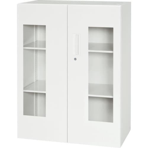 DAISHIN 壁面収納庫窓付き両開きタイプ アク