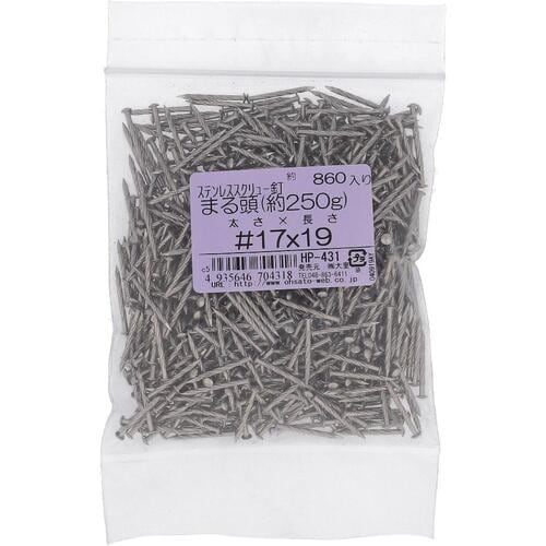 OHSATO ステン スクリュークギ マル #17