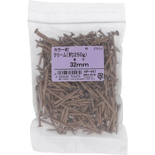 OHSATO カラークギ 32MM クリーム ヤク