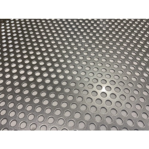 TRUSCO 鉄パンチングメタル1.2t D5P8