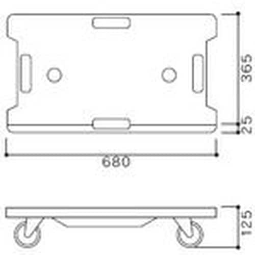 OKAMURA ミニキャリア67ライト ブラック