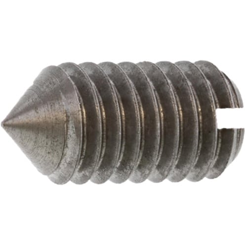 SUNCO 三価ブラック (−)止めネジ(トガリ先