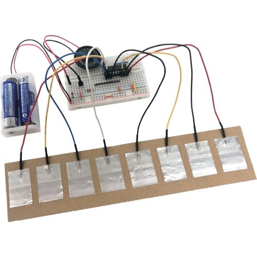 サンハヤト 小型ブレッドボードパーツセット タッチ